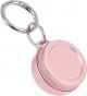 Daily Metal Carrying Case - Portable Keychain Pill Holder, Waterproof Small Travel pill Container for Earplugs Coins, Compatible with Loop, Eargasm & Vibes, Compact Mini Purse Pill Box (Pink)