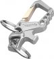 Hephis Skull Heavy Duty Key Chain,Car Emergency Escape Tool, Seat belt Cutter,Bottle Opener,Carabiner Car Key Chains